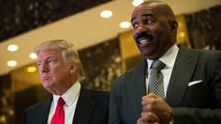 Steve Harvey’s Ratings Allegedly Tanking Because of Trump Visit